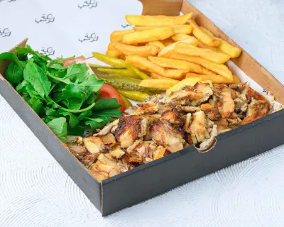 CHICKEN SHAWARMA PLATE
